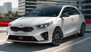 Kia Ceed estacionado en Autoclau, Terrassa, durante el duplicado de su llave.